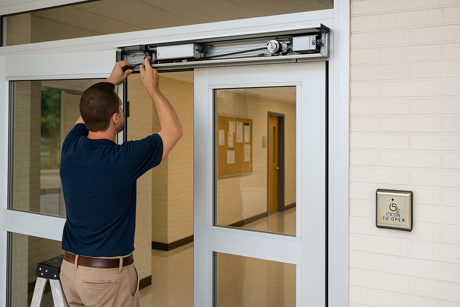 Automatic door installation and repair - Aurora, CO Automatic door installation and repair - Aurora, CO